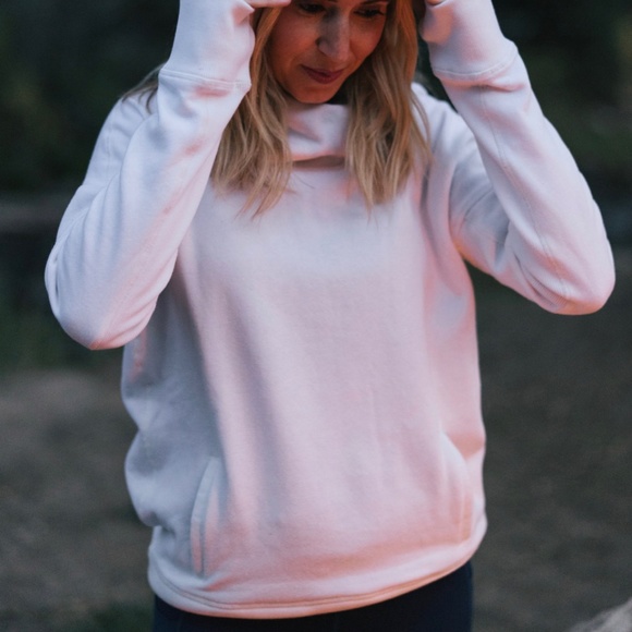 soft white sweatshirt